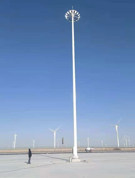 瓜州高速路服务区乌苏高杆灯项目